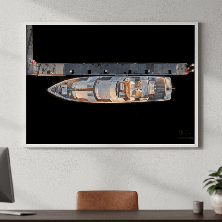 Just a Little Tinnie Victoria by L10 wall - art - picture - poster