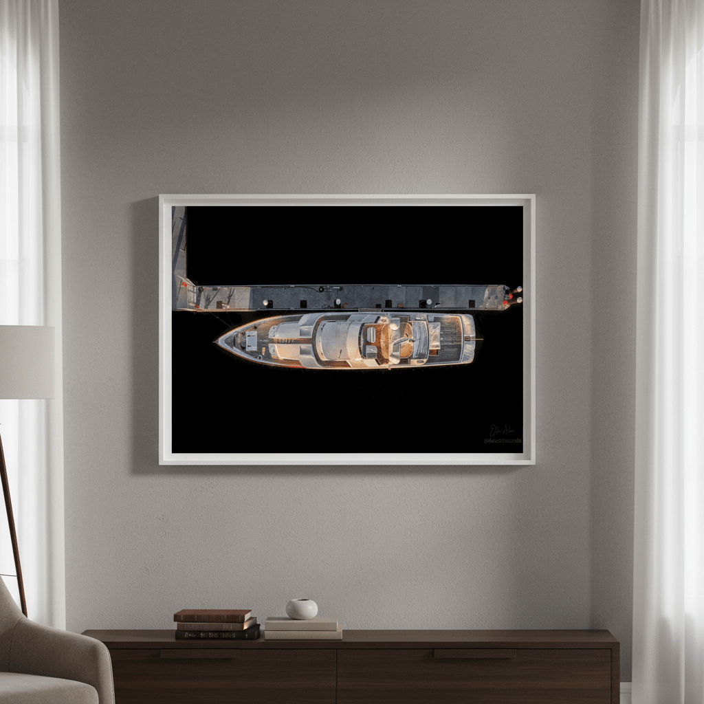 Just a Little Tinnie Victoria by L10 wall - art - picture - poster