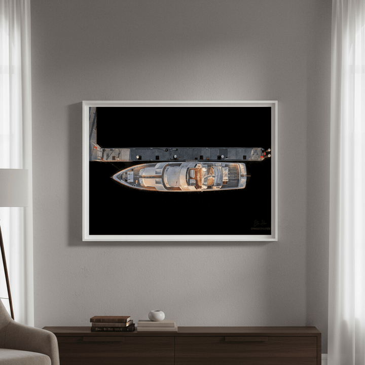 Just a Little Tinnie Victoria by L10 wall - art - picture - poster