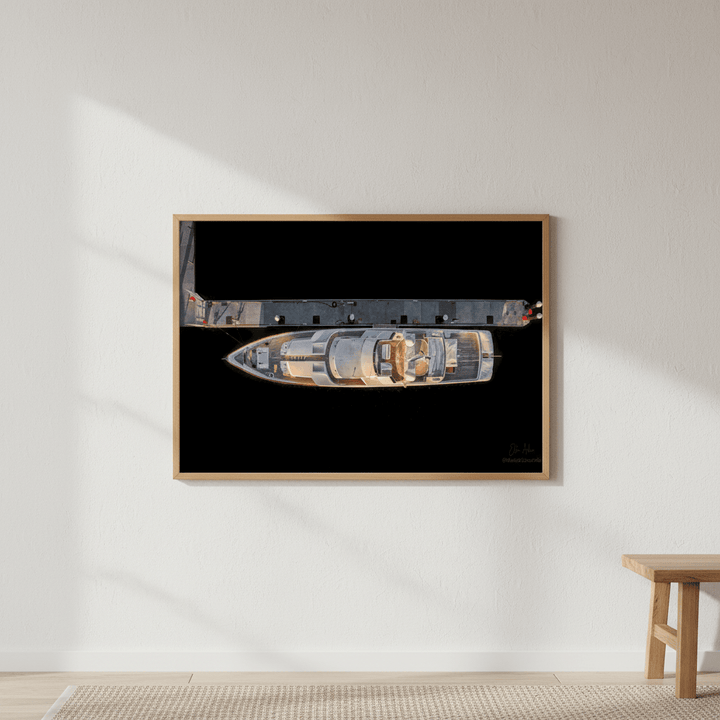 Just a Little Tinnie Victoria by L10 wall - art - picture - poster