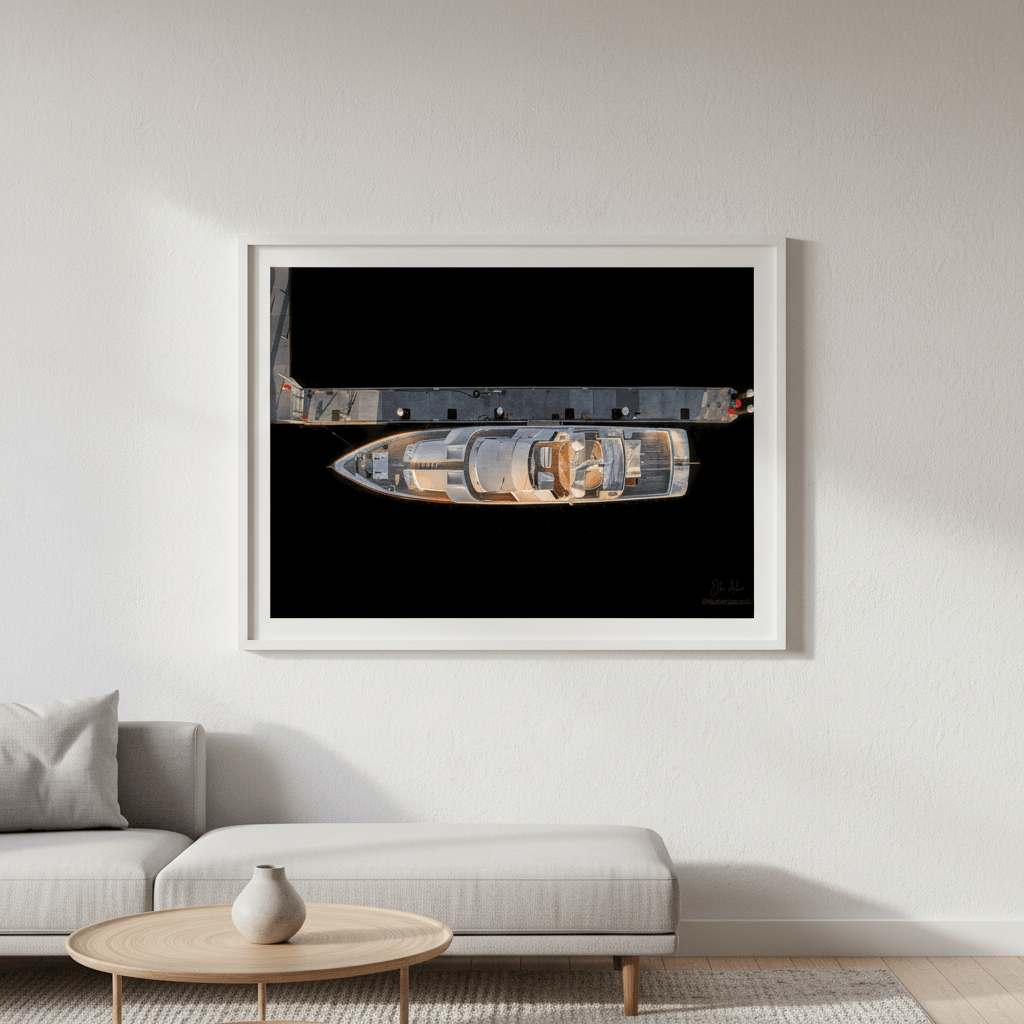 Just a Little Tinnie Victoria by L10 wall - art - picture - poster