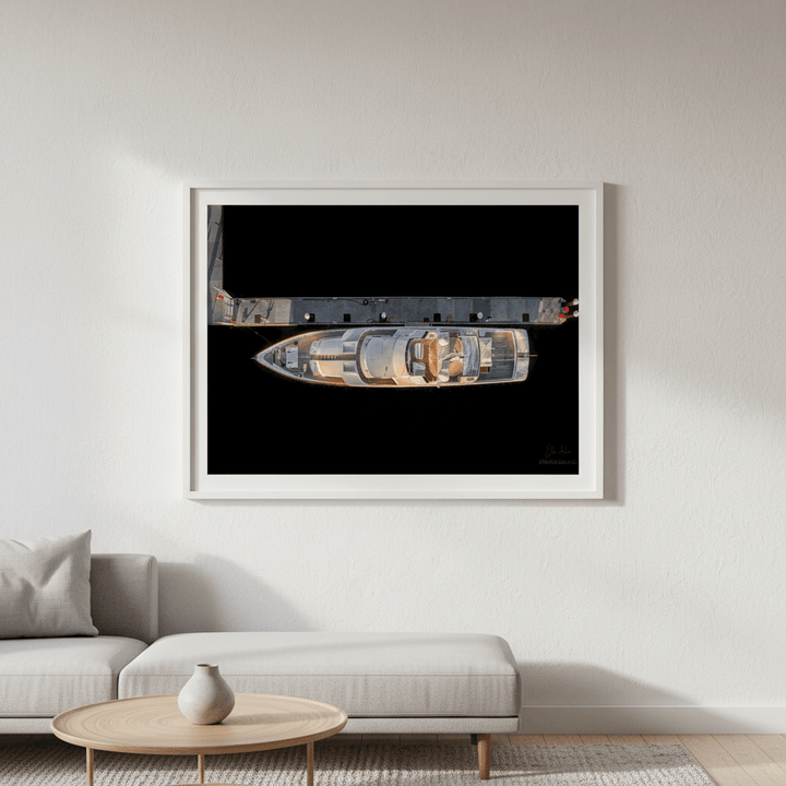 Just a Little Tinnie Victoria by L10 wall - art - picture - poster
