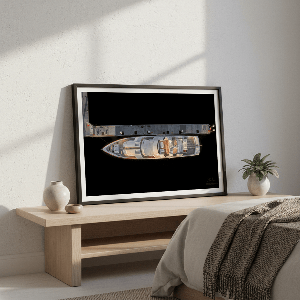 Just a Little Tinnie Victoria by L10 wall - art - picture - poster