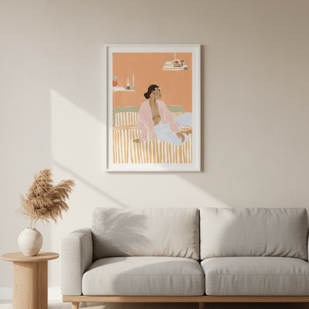 Just Let Me Chill by Ivy Green Illustrations wall - art - picture - poster