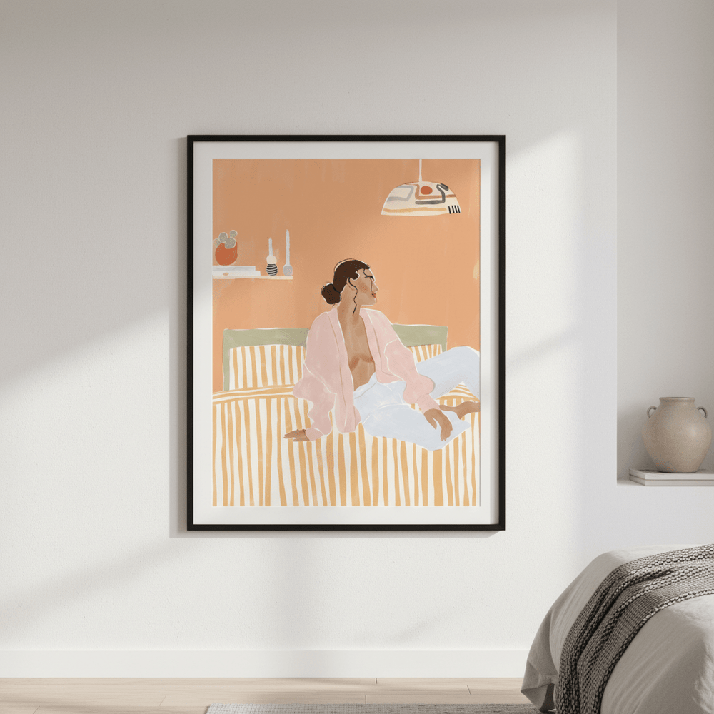 Just Let Me Chill by Ivy Green Illustrations wall - art - picture - poster