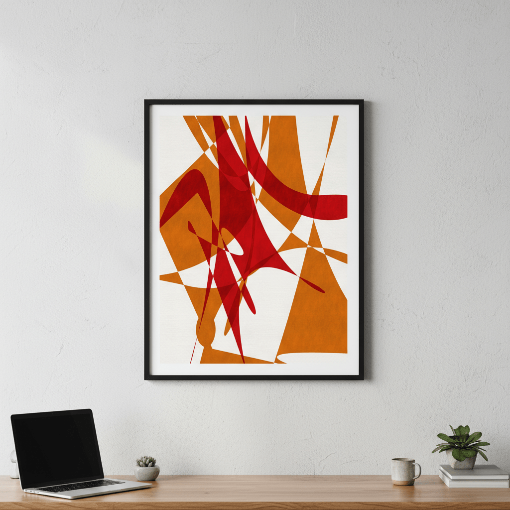 Juxtaposition by Rom Lammar wall - art - picture - poster