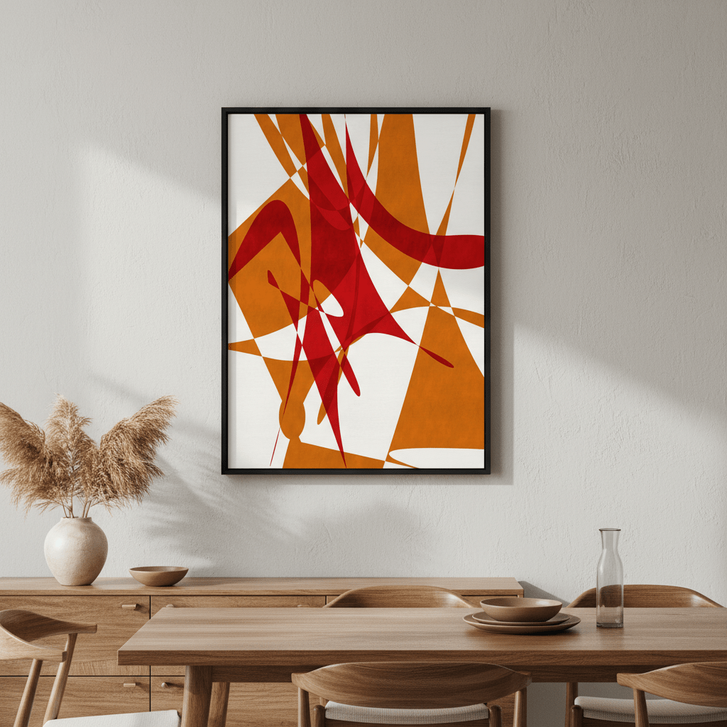 Juxtaposition by Rom Lammar wall - art - picture - poster