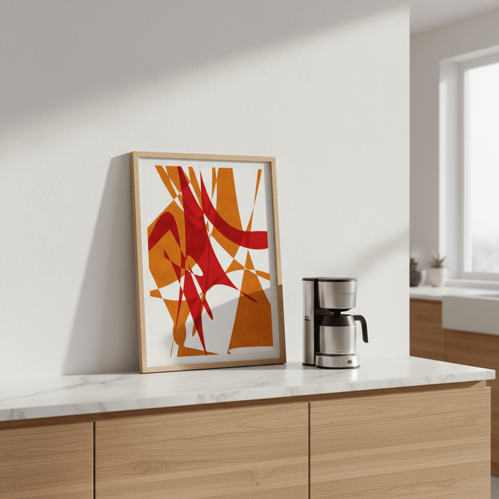Juxtaposition by Rom Lammar wall - art - picture - poster