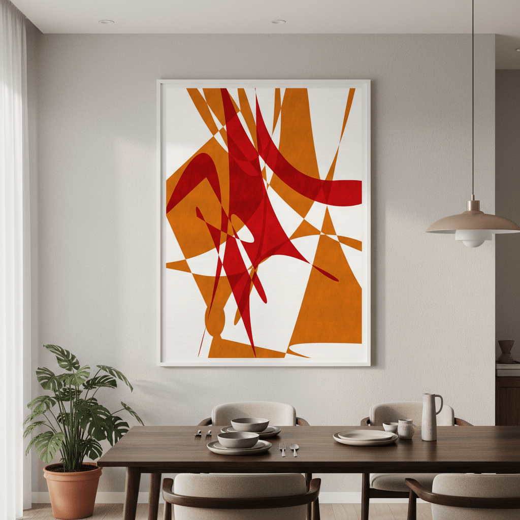 Juxtaposition by Rom Lammar wall - art - picture - poster