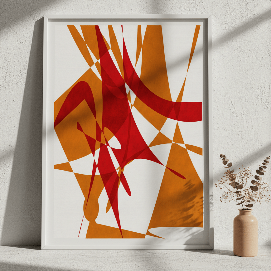Juxtaposition by Rom Lammar wall - art - picture - poster