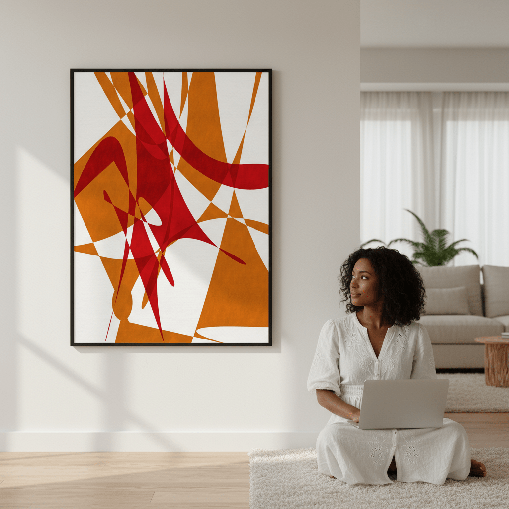 Juxtaposition by Rom Lammar wall - art - picture - poster