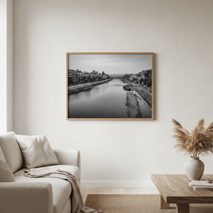 Kamo River in Kyoto by Steven Scott wall - art - picture - poster
