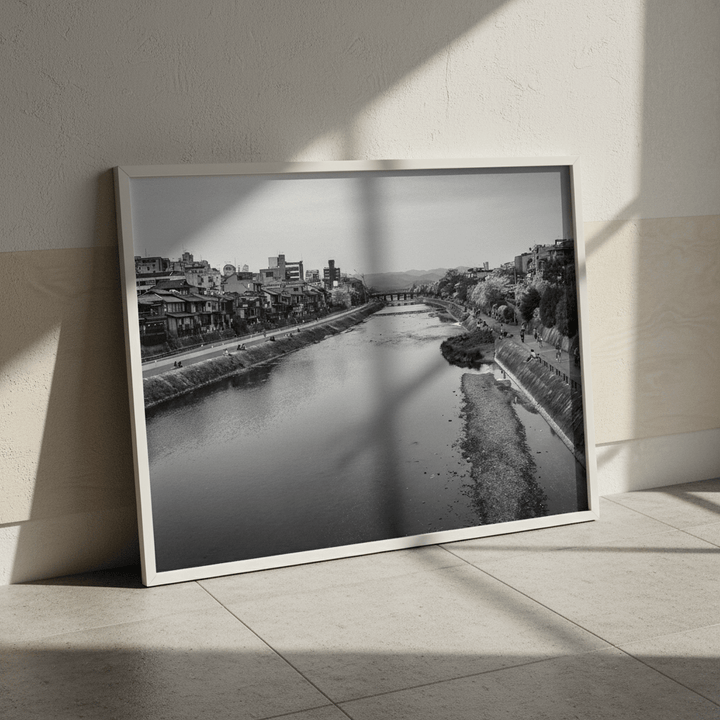 Kamo River in Kyoto by Steven Scott wall - art - picture - poster