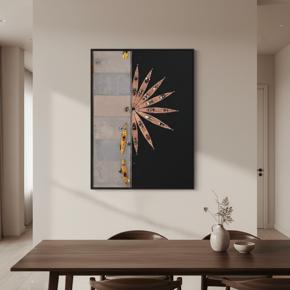 Kayak Flower Melbourne by L10 wall - art - picture - poster
