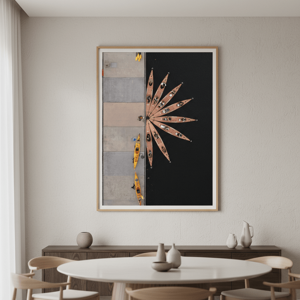 Kayak Flower Melbourne by L10 wall - art - picture - poster