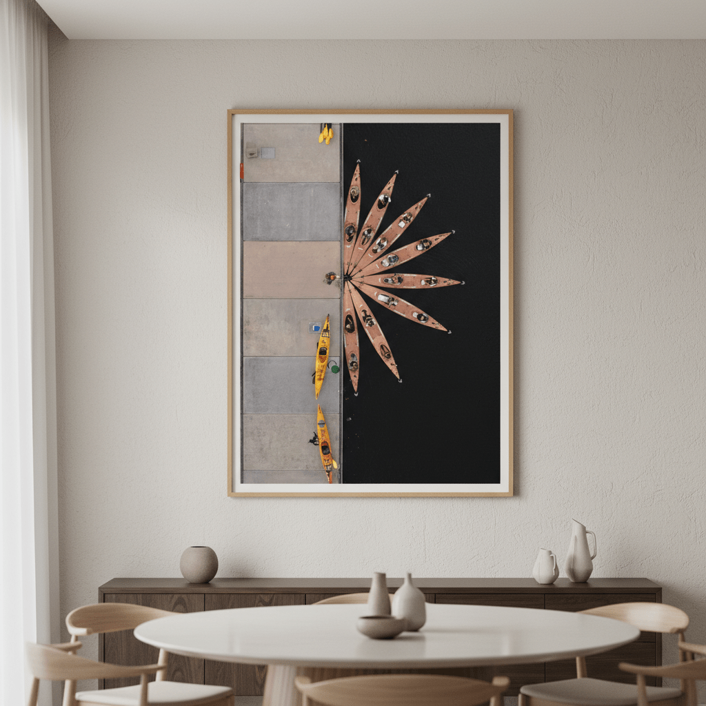 Kayak Flower Melbourne by L10 wall - art - picture - poster
