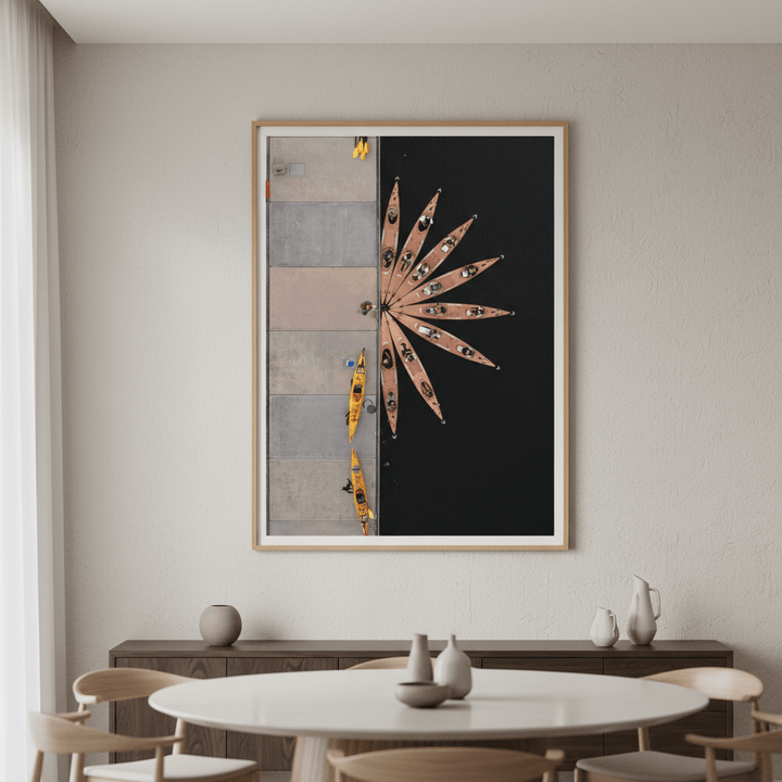 Kayak Flower Melbourne by L10 wall - art - picture - poster