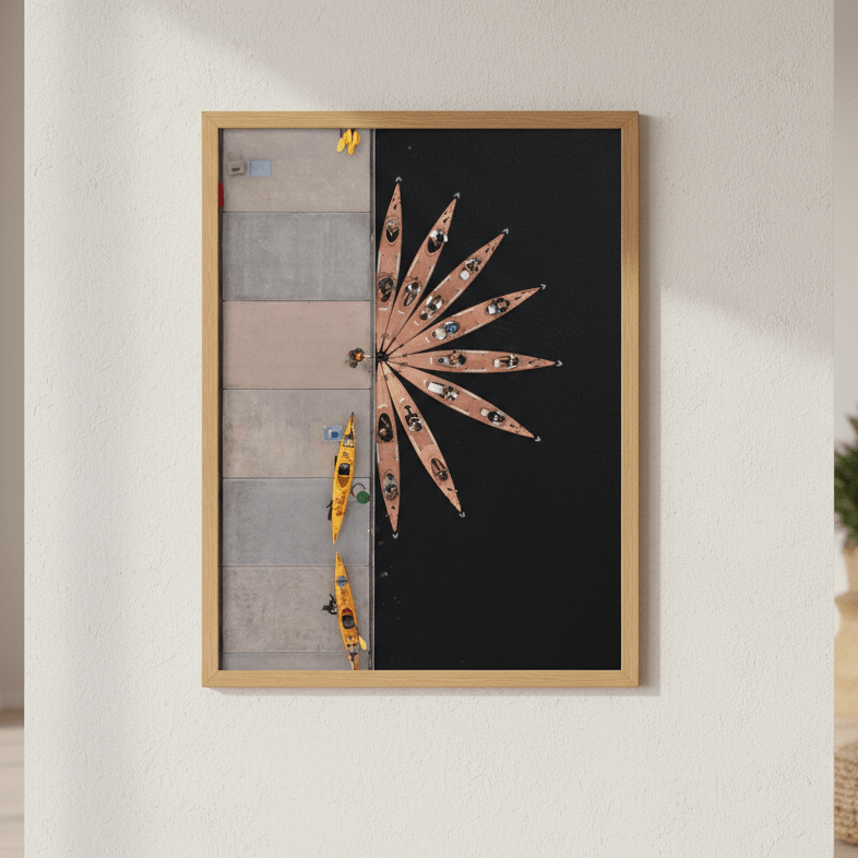 Kayak Flower Melbourne by L10 wall - art - picture - poster