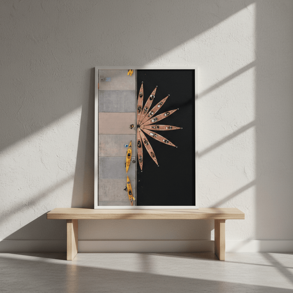 Kayak Flower Melbourne by L10 wall - art - picture - poster