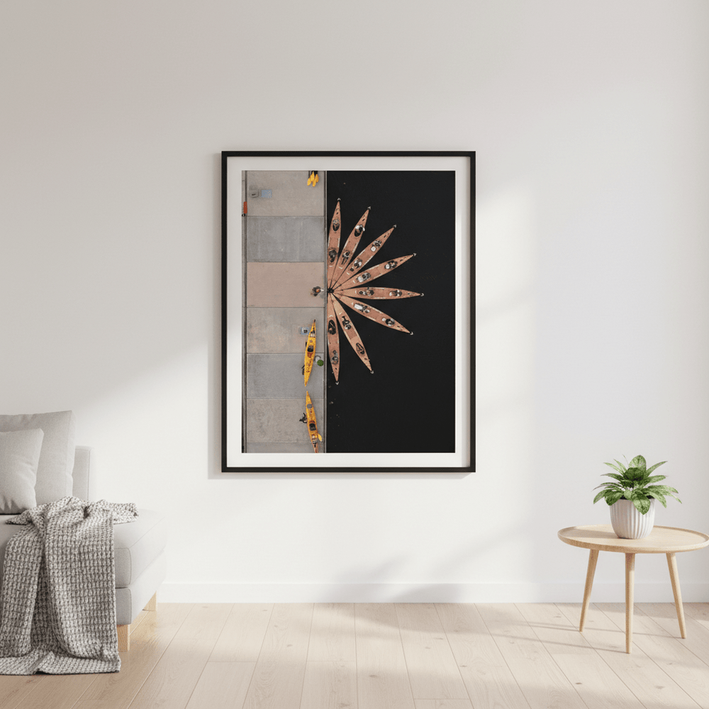 Kayak Flower Melbourne by L10 wall - art - picture - poster