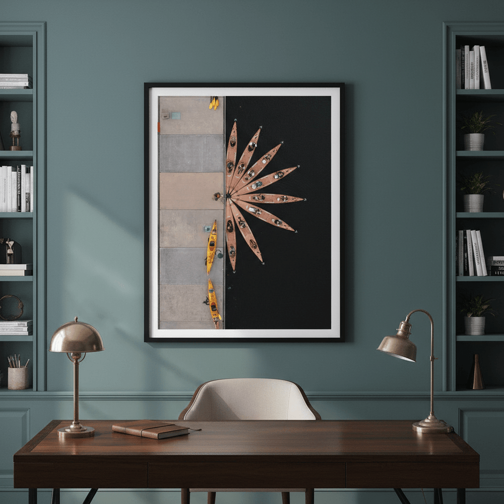 Kayak Flower Melbourne by L10 wall - art - picture - poster