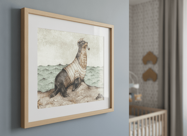 Keep An Eye On The Coast By Mike Koubou | Art & Canvas Print