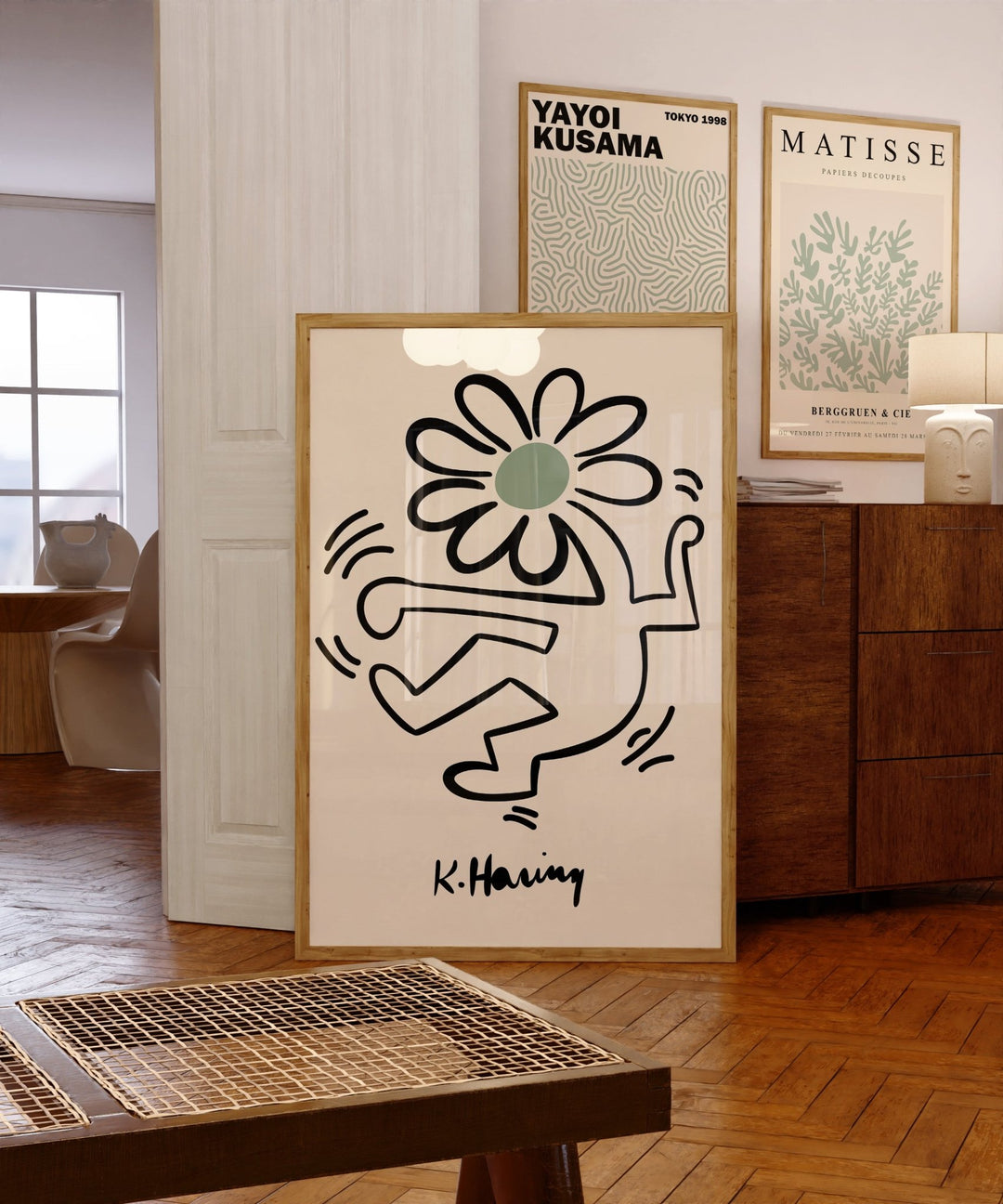 Keith Haring, Henri Matisse & Kusama Wall Prints - Set of 3 - Style My Wall