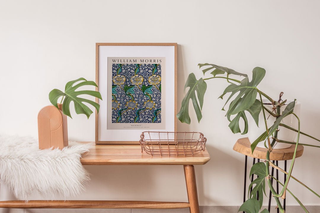 Kennet Floral Pattern Wall Art by William Morris - Style My Wall