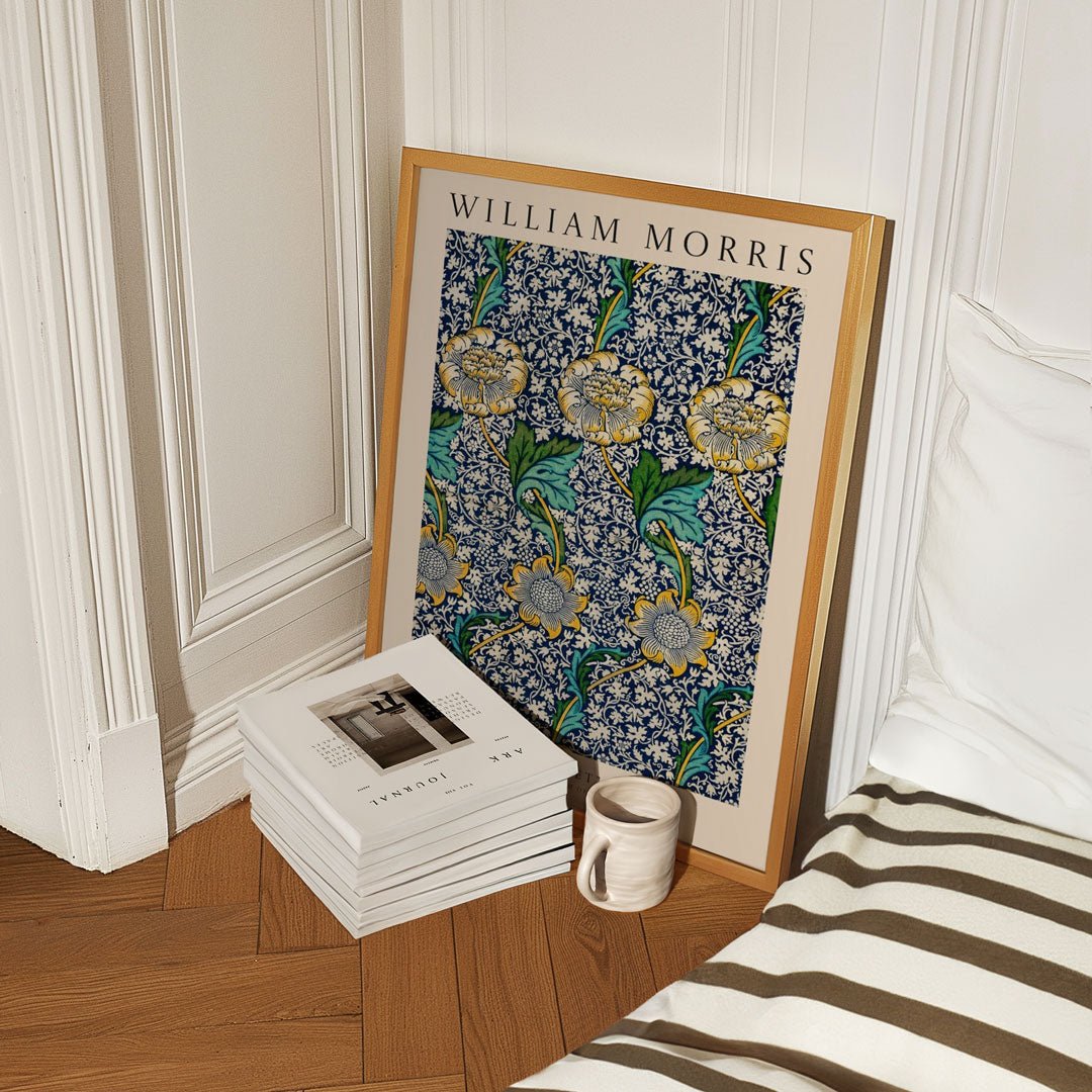 Kennet Floral Pattern Wall Art by William Morris - Style My Wall