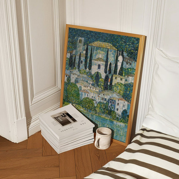 Kirche in Cassone Wall Art by Gustav Klimt