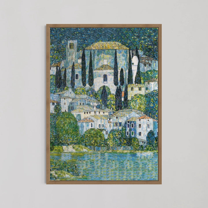 Kirche in Cassone Wall Art by Gustav Klimt - Style My Wall,frame