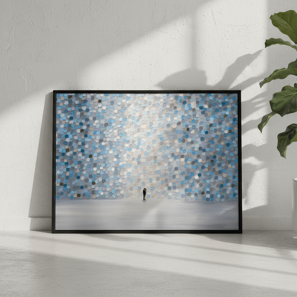 Kiss in the Moonlight by Ekaterina Ermilkina wall - art - picture - poster
