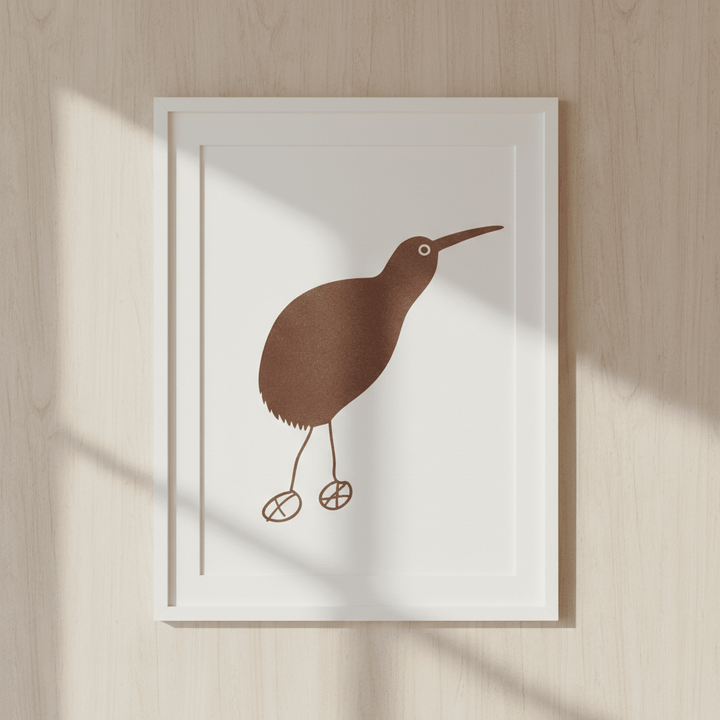 Kiwi Brown by Silvia Visscher wall - art - picture - poster