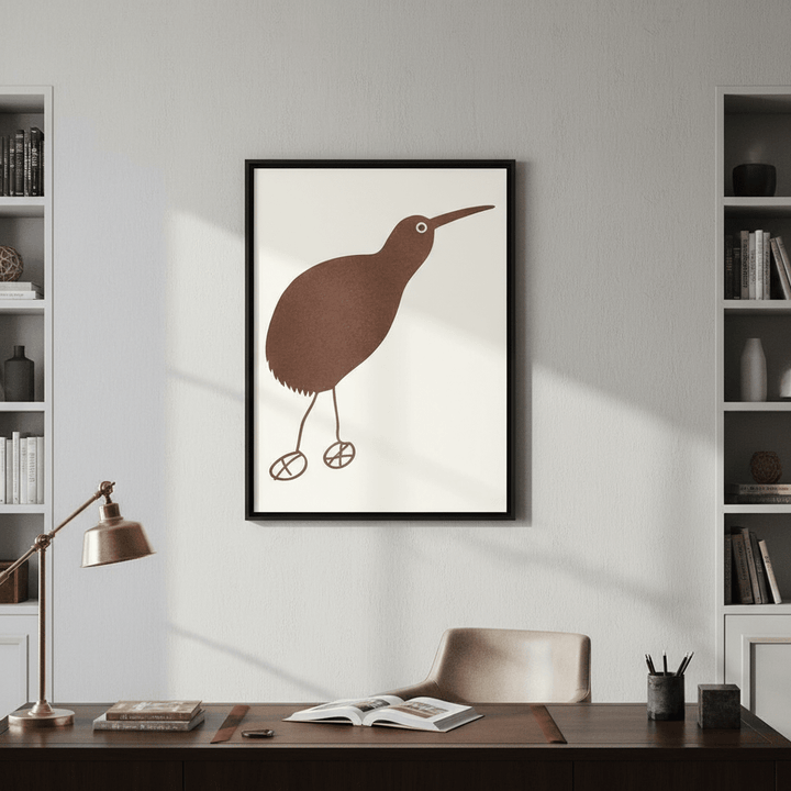 Kiwi Brown by Silvia Visscher wall - art - picture - poster