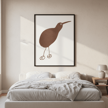 Kiwi Brown by Silvia Visscher wall - art - picture - poster