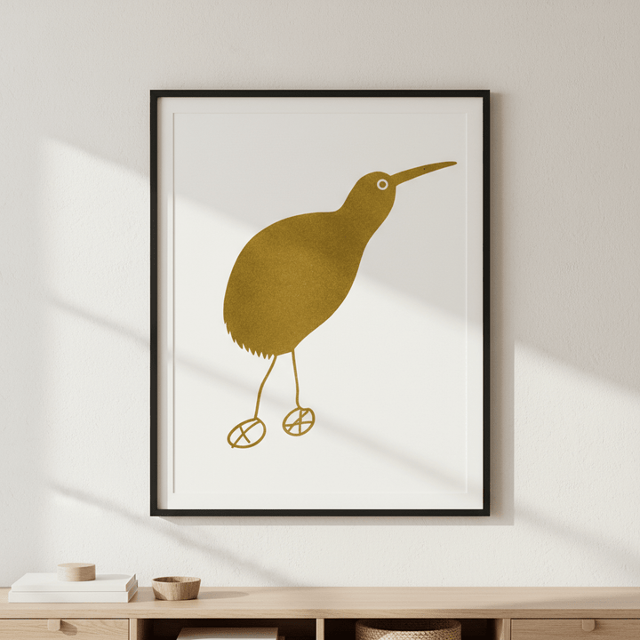 Kiwi Gold by Silvia Visscher wall - art - picture - poster