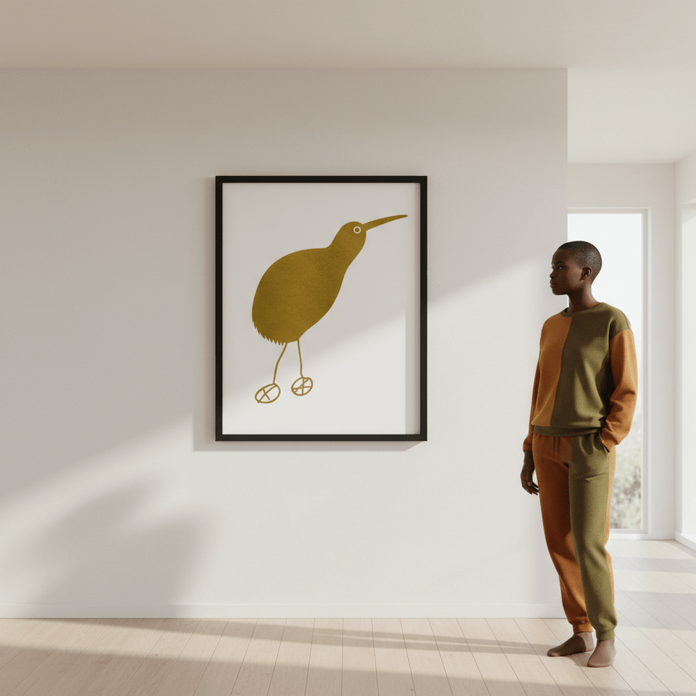 Kiwi Gold by Silvia Visscher wall - art - picture - poster