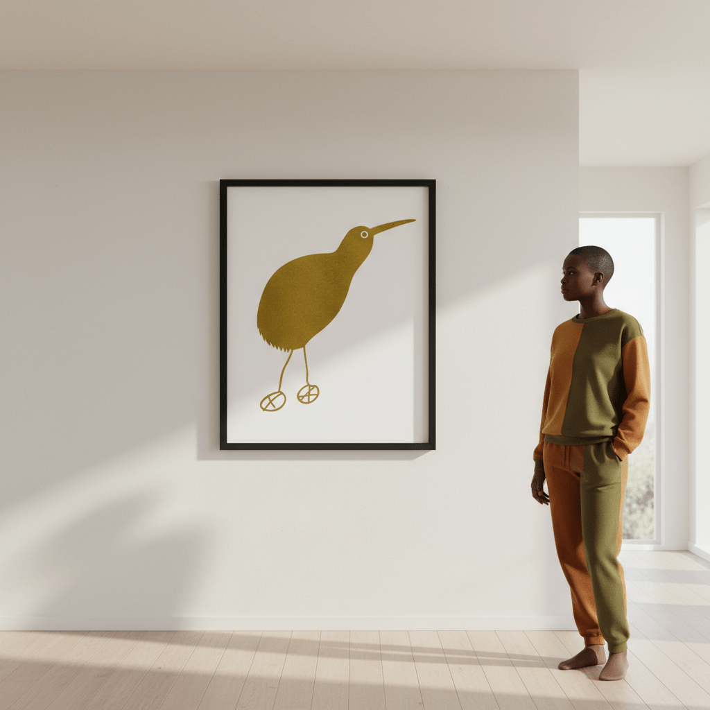 Kiwi Gold by Silvia Visscher wall - art - picture - poster