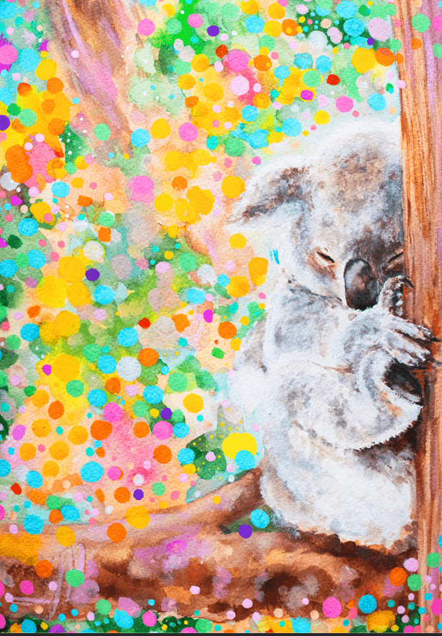 Koala Dreaming by Julia Ockert