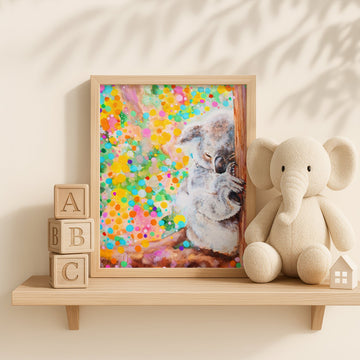 Koala Dreaming by Julia Ockert wall - art - picture - poster