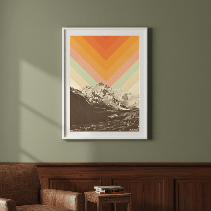 Kodachrome Peaks by Florent Bodart wall - art - picture - poster