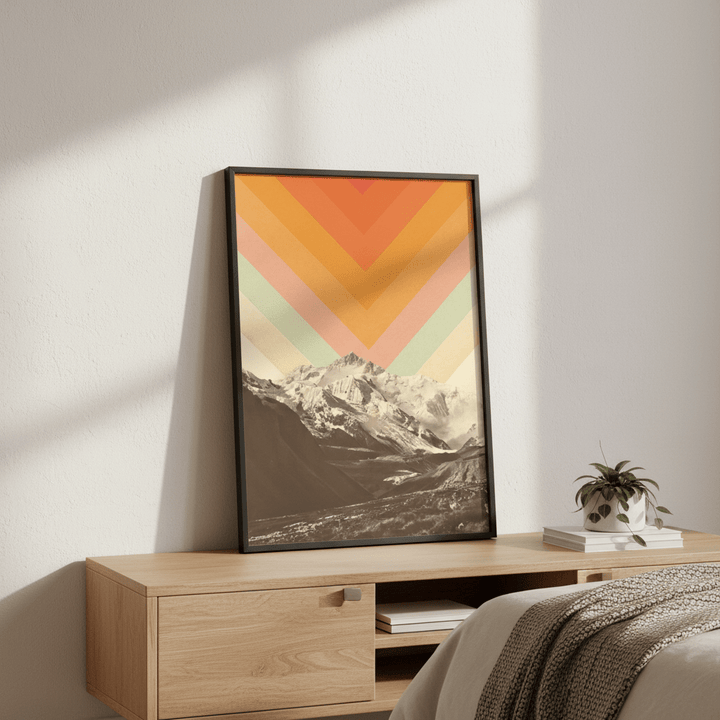 Kodachrome Peaks by Florent Bodart wall - art - picture - poster