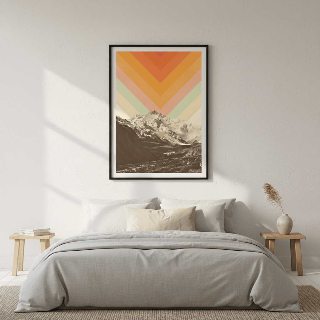 Kodachrome Peaks by Florent Bodart wall - art - picture - poster