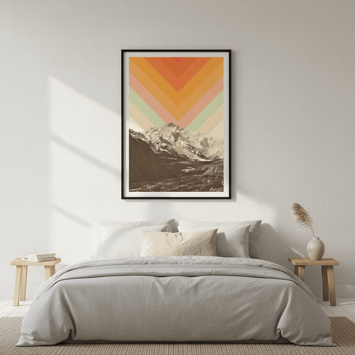 Kodachrome Peaks by Florent Bodart wall - art - picture - poster