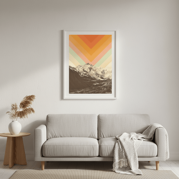 Kodachrome Peaks by Florent Bodart wall - art - picture - poster