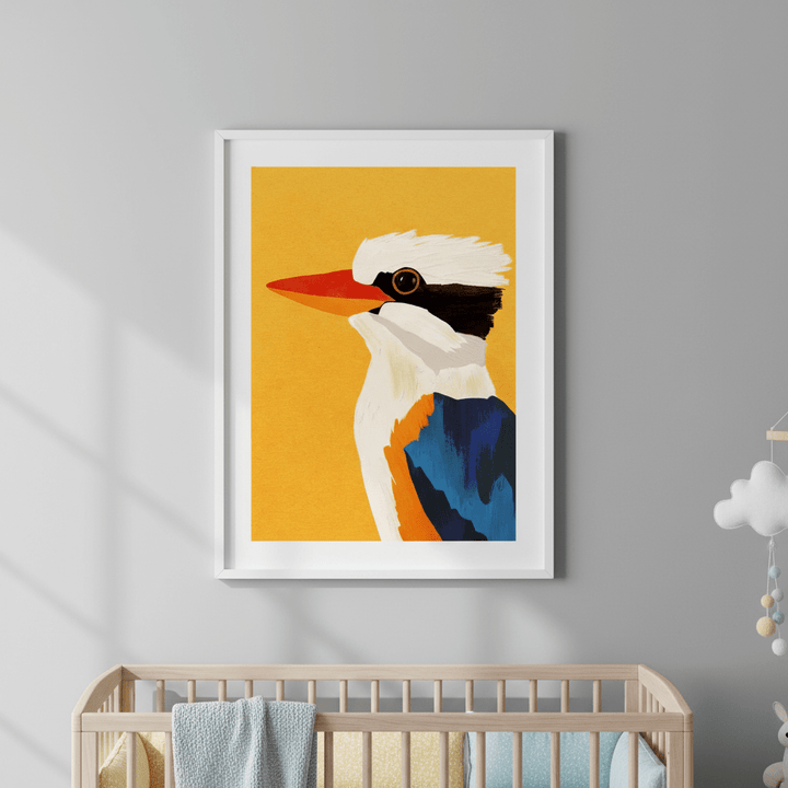 Kookaburra wall - art - picture - poster