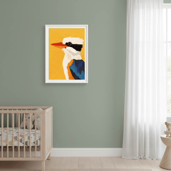 Kookaburra wall - art - picture - poster