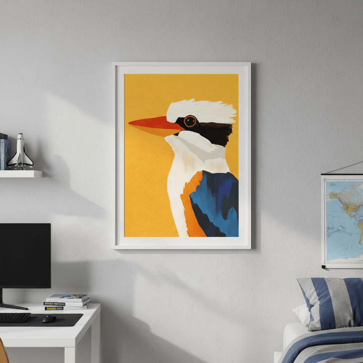 Kookaburra wall - art - picture - poster