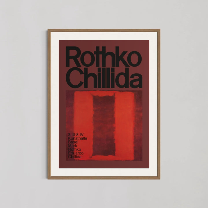 Kunsthalle Basel Multicolor By Mark Rothko and Eduardo Chillida - Style My Wall
