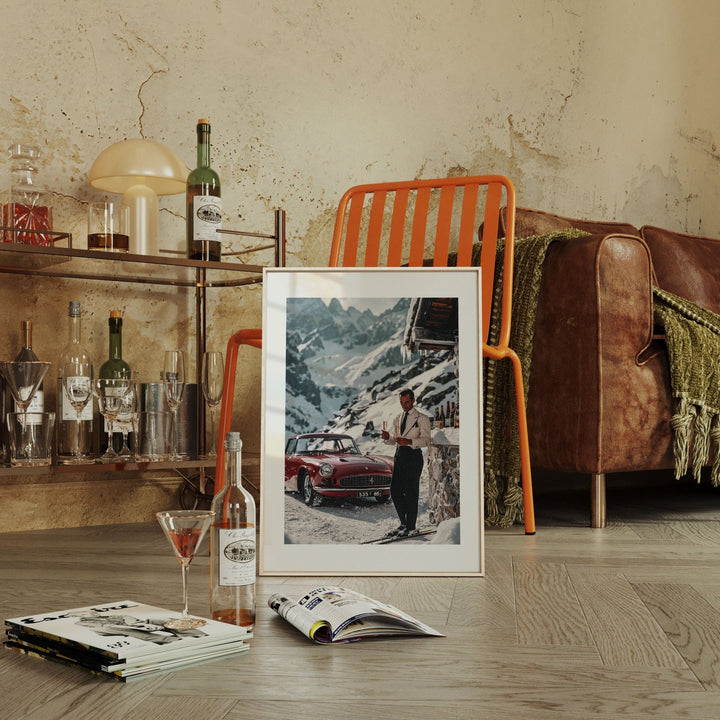 La Dolce Vita Apres Ski Elegance wall - art - picture - poster